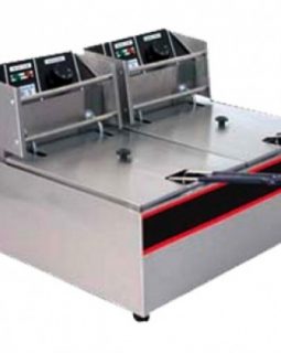 Freidora 2 depósitos sobremesa