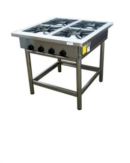 Anafe 4 Quemadores 35x35 cms.