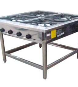 Anafe 4 Quemadores 43x43 cms.