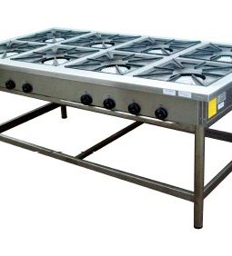 Anafe 8 Quemadores 43x43 cms.